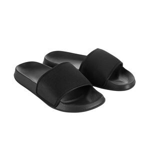 Awdis Unisex Adult Sliders / Jet Black